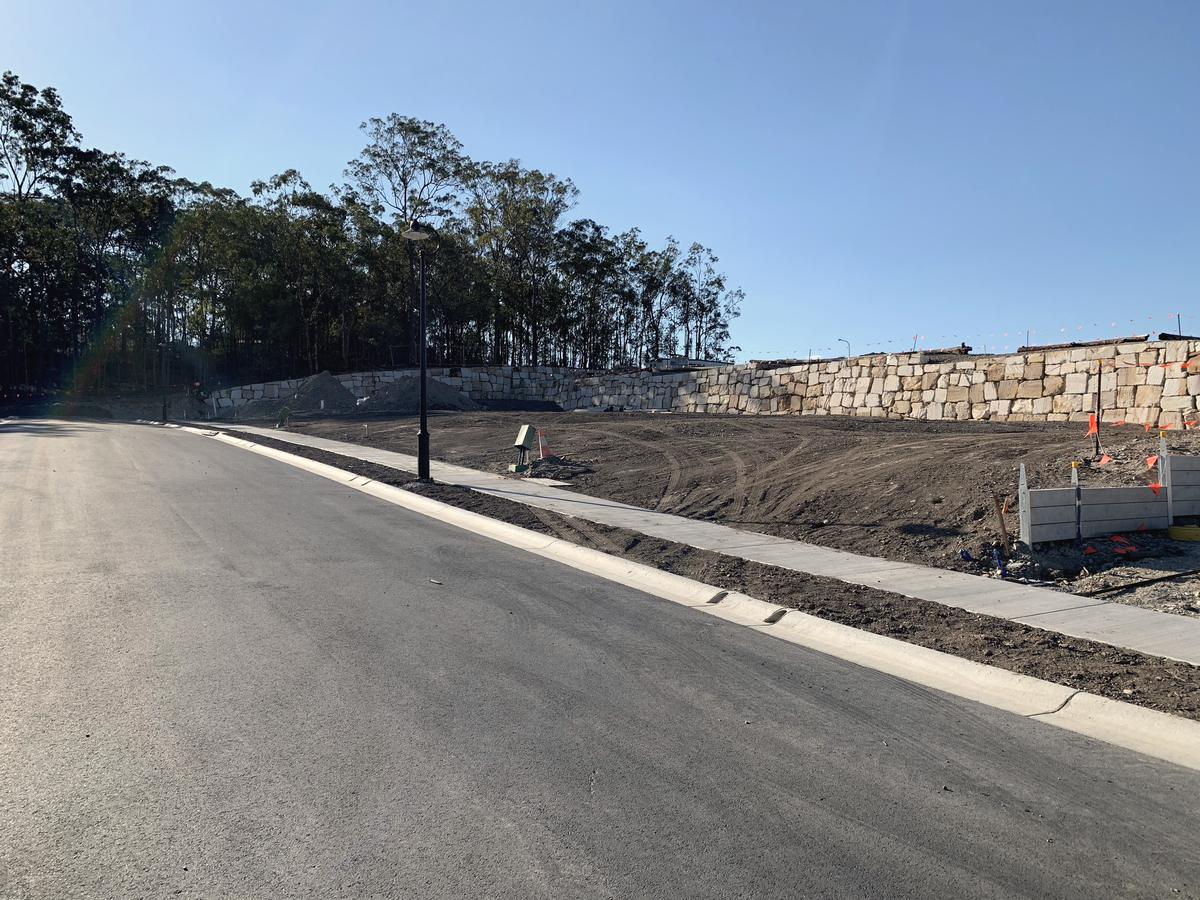 Finished street